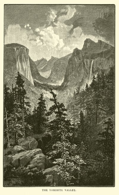 Dolina Yosemite autorstwa American School
