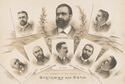 Członkowie Domu Steinwaya i Synów autorstwa American School