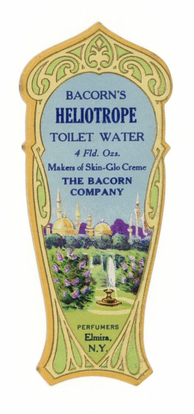 Etykieta wody toaletowej, Heliotrop autorstwa American School