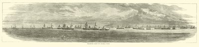 Flota transportowa poza Federal Point, grudzień 1864 r autorstwa American School