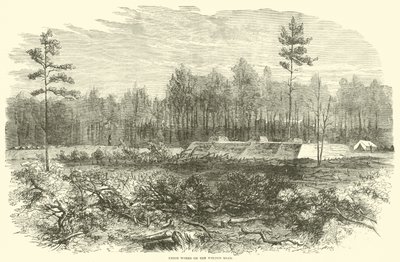 Unia działa na Weldon Road, sierpień 1864 autorstwa American School