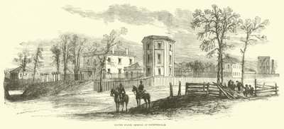 Arsenał Stanów Zjednoczonych w Fayetteville, marzec 1865 autorstwa American School