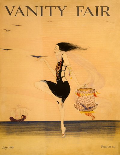 Okładka Vanity Fair, lipiec 1916. autorstwa American School