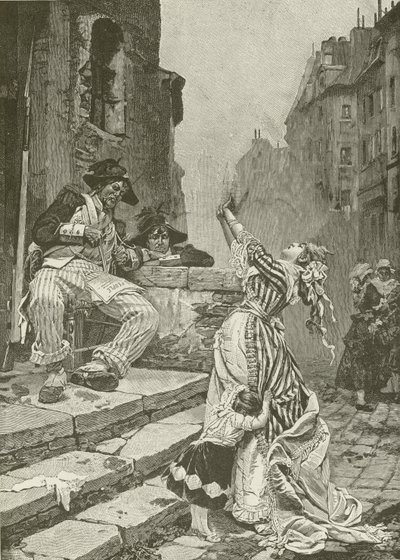 Ofiary rewolucji francuskiej, namalował Paul Svedonesky autorstwa American School