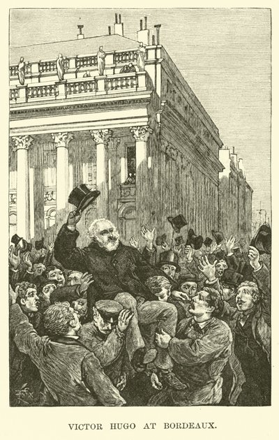 Victor Hugo w Bordeaux autorstwa American School