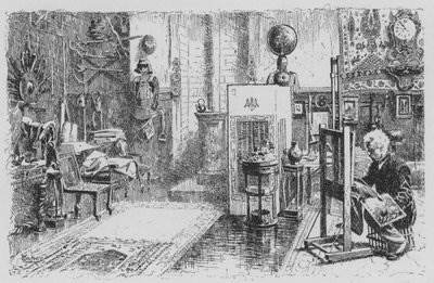 Widok atelier Gerome