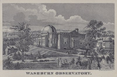 Obserwatorium Washburn, Madison, Wisconsin, USA (lito) autorstwa American School