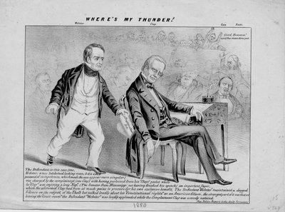 Gdzie jest mój grzmot?, c. 1850 autorstwa American School