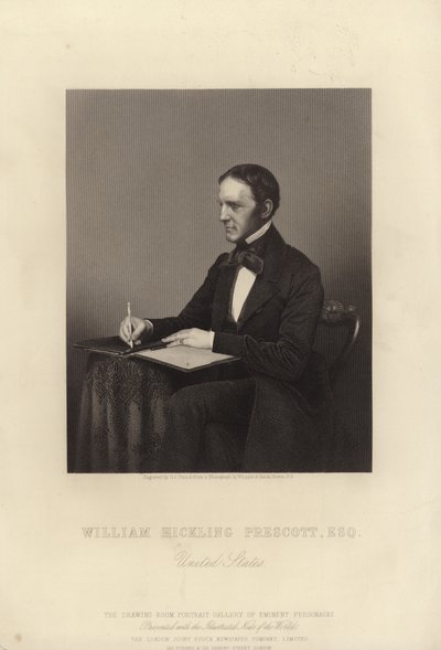 William Hickling Prescott autorstwa American School