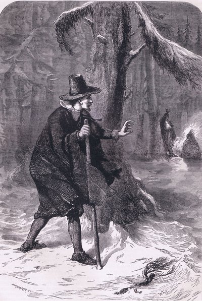 William w lesie, ilustracja z pubu Cassell