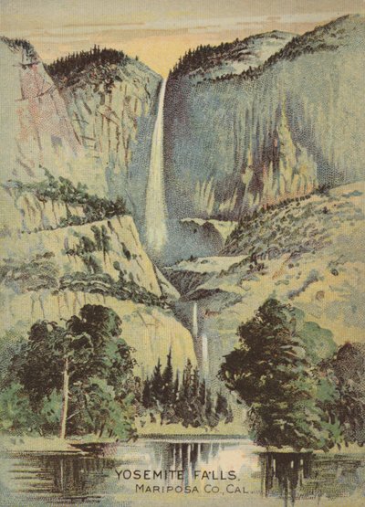 Wodospad Yosemite autorstwa American School