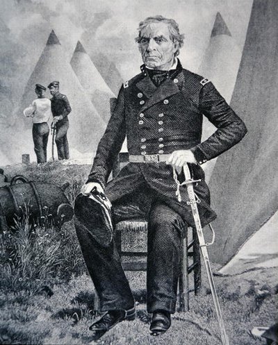 Zachary Taylor (grafika) autorstwa American School