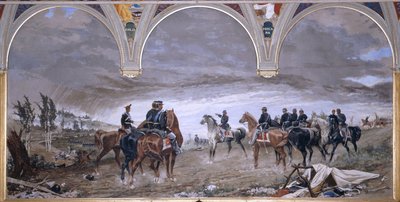Bitwa pod Solferino, 1886 autorstwa Amos Cassioli
