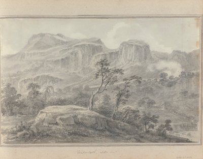 Poglądy w Anglii, Szkocji i Walii: Watenlath, 30 sierpnia 1802 autorstwa Amos Green