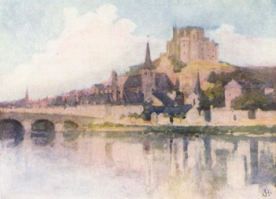 Montrichard (druk kolorowy) autorstwa Amy B. Atkinson