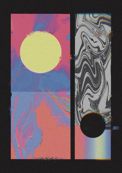 Kosmiczne kręgi zakłóceń autorstwa Amy Louise Baker