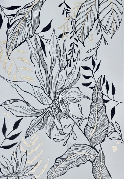 Black Gold Botanicals autorstwa Amy Tieman