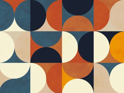 Geometria New12 Brązowa autorstwa Ana Rut Bre