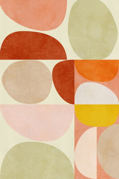 Pastelowa geometria autorstwa Ana Rut Bre