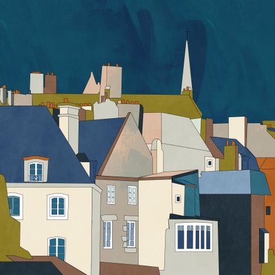 Kopia Saint-Malo autorstwa Ana Rut Bre
