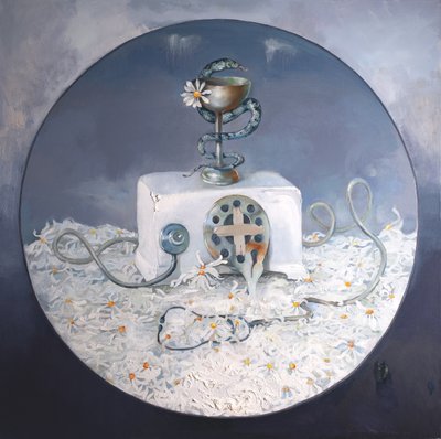 Stokrotki – symbole medyczne autorstwa Anastasiia Grygorieva