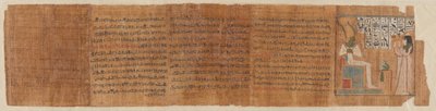 Papirus pogrzebowy Tayuhenutmuta autorstwa Ancient Egyptian