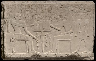 Stela Tjenti i Nefret autorstwa Ancient Egyptian