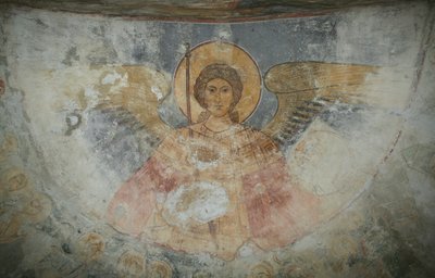 Święty Michał Archanioł, XII wiek autorstwa Ancient Russian frescos