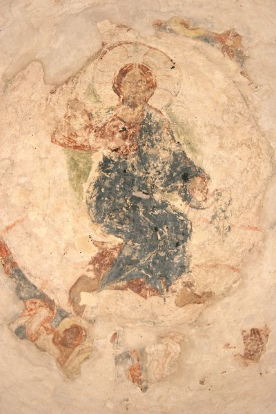 Wniebowstąpienie Chrystusa, 1313 autorstwa Ancient Russian frescos