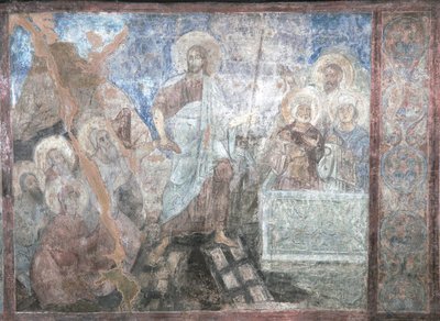 Zejście do piekła autorstwa Ancient Russian frescos