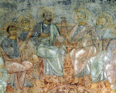 Zstąpienie Ducha Świętego autorstwa Ancient Russian frescos