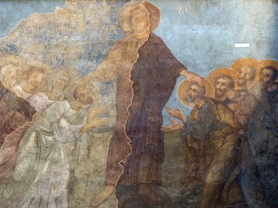 Pięćdziesiątnica autorstwa Ancient Russian frescos