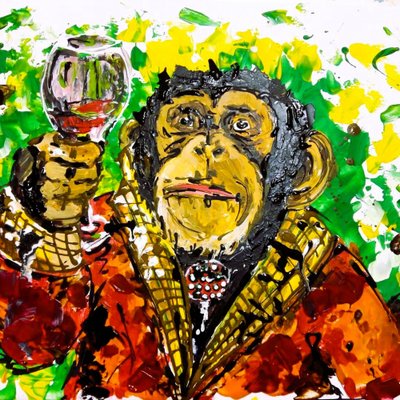 Dapper Monkey Toast autorstwa Anda Bieza