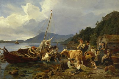 Na letnie pastwiska górskie autorstwa Anders Askevold