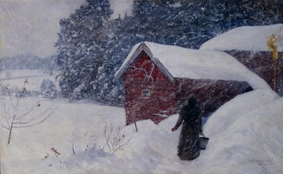 Burza śnieżna autorstwa Anders Kongsrud