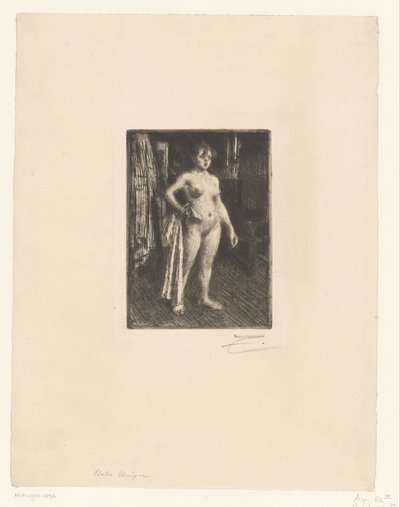 Wenus z La Villette autorstwa Anders Leonard Zorn (signed by artist)