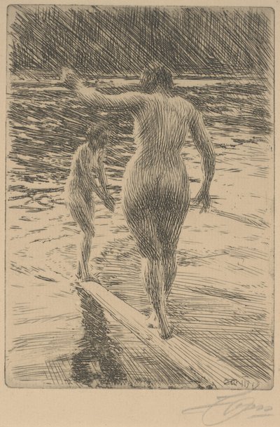 Saldo autorstwa Anders Leonard Zorn