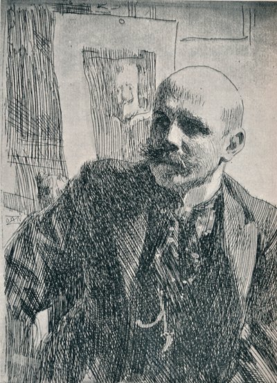 Hrabia Georg von Rosen 1843-1923, malarz szwedzki, 1893, 1898 autorstwa Anders Leonard Zorn