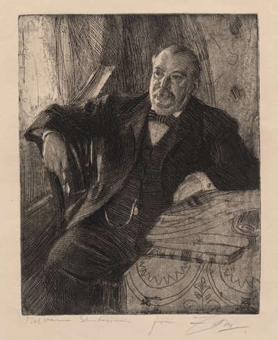 Grover Cleveland autorstwa Anders Leonard Zorn