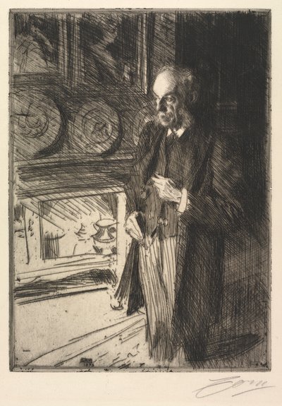 Herny Marquand, 1893. autorstwa Anders Leonard Zorn