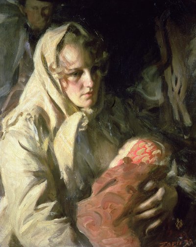 Madonna, 1899 autorstwa Anders Leonard Zorn