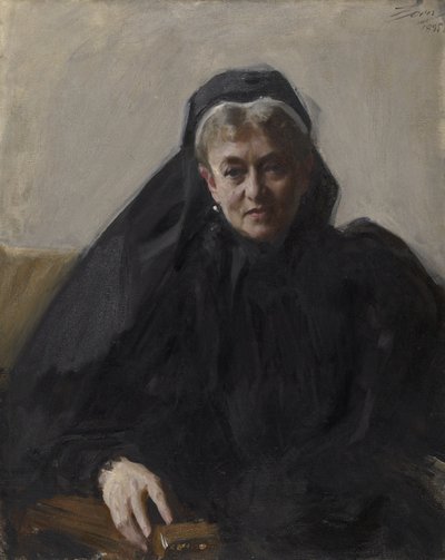 Maria Sheldon Scammon, 1895 autorstwa Anders Leonard Zorn