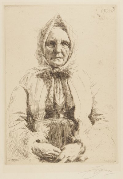 Mona autorstwa Anders Leonard Zorn