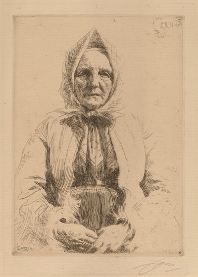Mona, 1911. autorstwa Anders Leonard Zorn