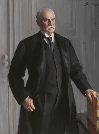Nelson Wilmarth Aldrich, 1913. autorstwa Anders Leonard Zorn
