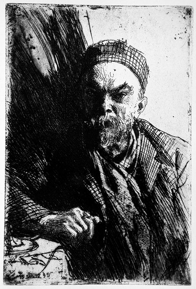 Paul Verlaine autorstwa Anders Leonard Zorn