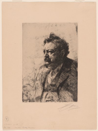 William Ernest Mason autorstwa Anders Leonard Zorn