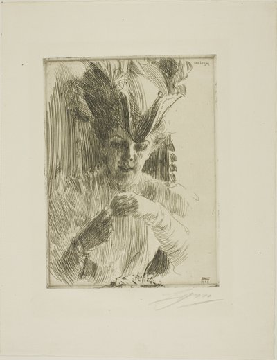 Pierścień autorstwa Anders Leonard Zorn
