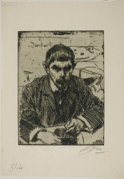 Albert Engstrom autorstwa Anders Zorn
