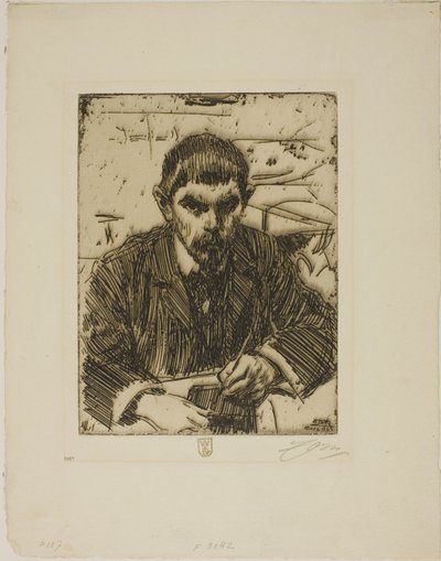 Albert Engstrom autorstwa Anders Zorn